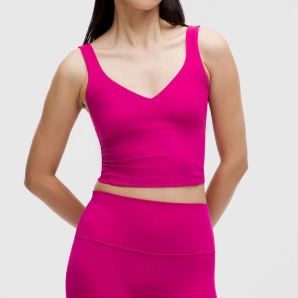 Lululemon Align Tank Top *light support A/B cup ripened raspberry - Picture 1 of 6